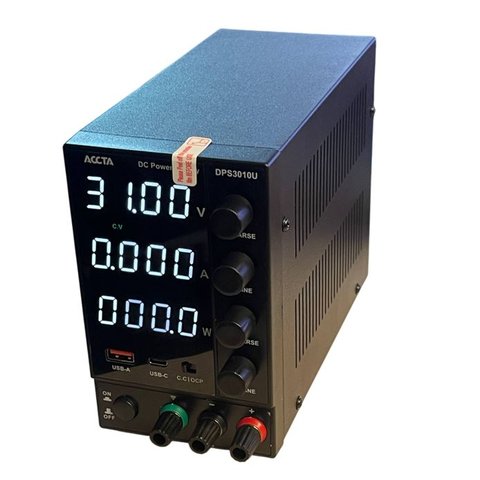 Лабораторний блок живлення Accta DPS-3010U Прев'ю 1