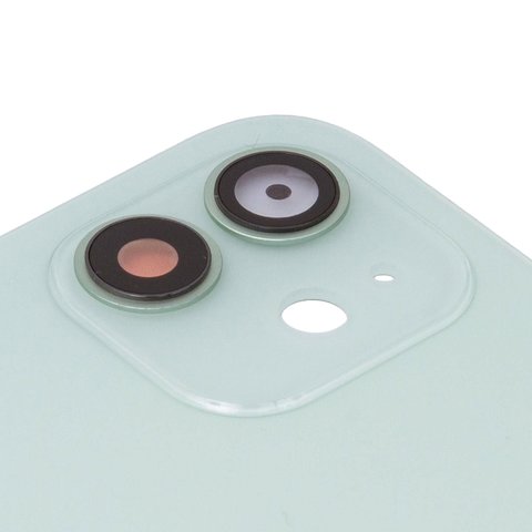 Задняя панель корпуса для iPhone 12, зеленая, со стеклом камеры, small hole Превью 1