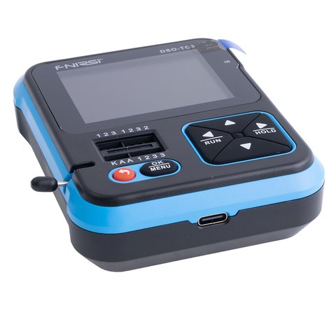 Osciloscopio digital + probador de transistores + generador de señales 3 en 1 FNIRSI DSO-TC3 Vista previa  6