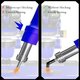 Насадка термофена Mechanic 861 Diagonal, изогнутая, 5in1, 5mm/6mm/8mm/10mm/12mm Превью 4