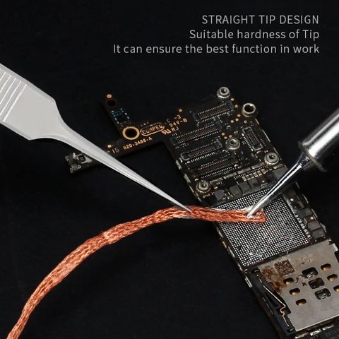 Mounting Tweezers Mechanic Ask-14, (straight, 160 mm) Preview 1