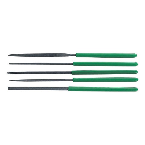 Набір надфілів Pro'sKit 8PK-605A  з рукоятками (5 шт.) Прев'ю 1