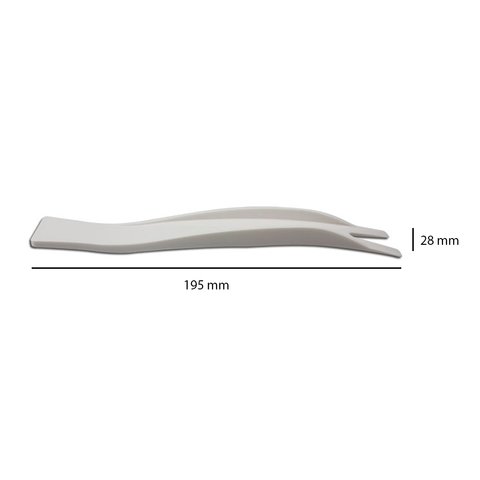 Car Trim Removal Tool with Flat "V" Notch Blade (Polyurethane, 195×28 mm) Preview 1