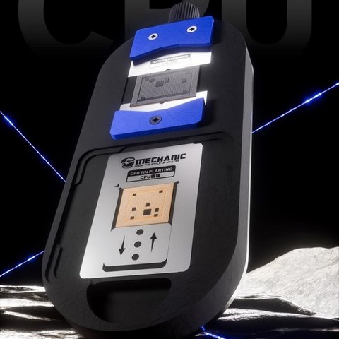 Fijador de placas Mechanic MagTin X, con plantilla BGA, para limpiar CPU, A10-A18 pro Vista previa  1