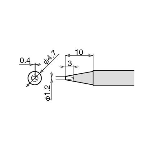 Паяльное жало Goot RX-80HRT-1.2D Превью 1