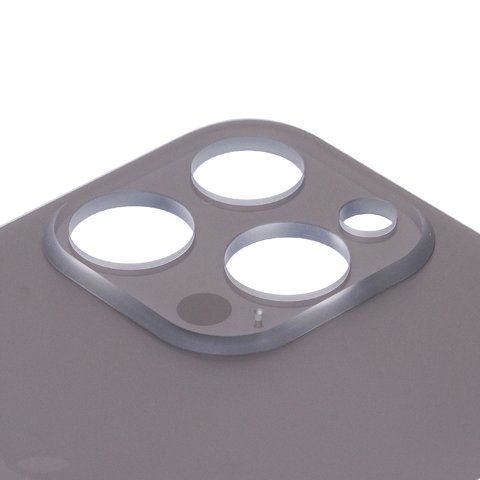 Задня панель корпуса для iPhone 14 Pro Max, чорна, потрібно зняти скло камери, small hole Прев'ю 1