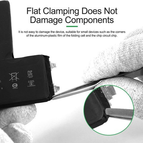 Пинцет монтажный RELIFE ST-13, прямой, 120 мм Превью 1