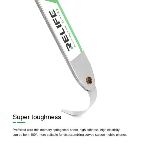 Инструмент для поднятия дисплея/тачскрина RELIFE  RL-060A, лопатка металлическая Превью 5