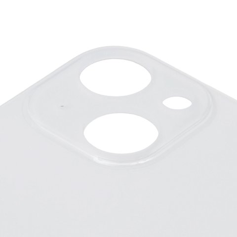 Задняя панель корпуса для iPhone 13, белая, не нужно снимать стекло камеры, Original (PRC), big hole Превью 1