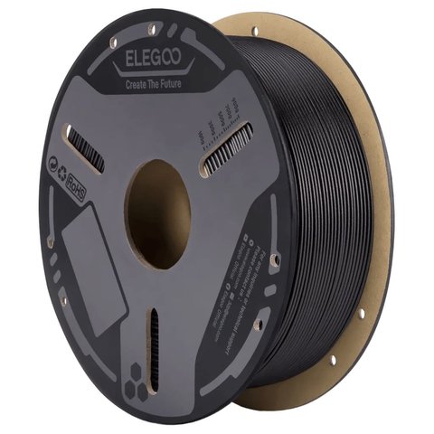 Филамент для 3D-принтера ELEGOO PETG-CF Black, 1 кг Превью 1