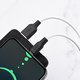 USB кабель Hoco X21 Plus, USB тип-C, USB тип-A, 100 см, 3 A, білий, силіконовий, #6831474711915 Прев'ю 1