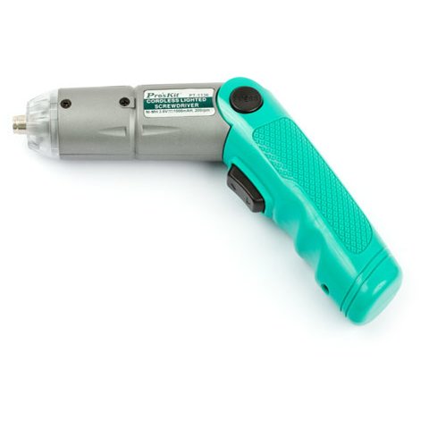 Беспроводная электрическая отвертка Pro'sKit PT-1136F + 11 сменных бит Превью 3