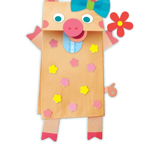 STEAM-набор 4M Зверушки из бумажного мешочка 00-04672 Превью 1