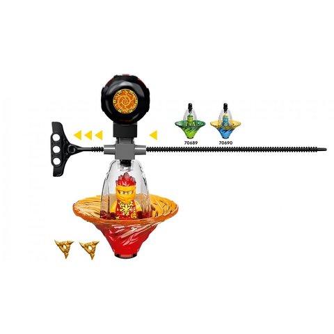 Конструктор LEGO NINJAGO Тренування спін-джитсу ніндзя Кая 70688 Прев'ю 6