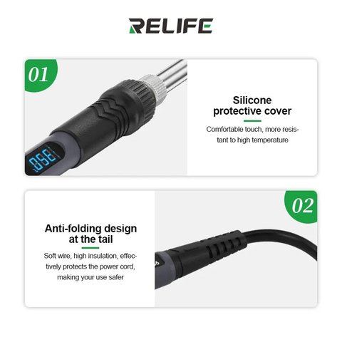 Паяльник RELIFE 936, 90 Вт, 220 В Прев'ю 2