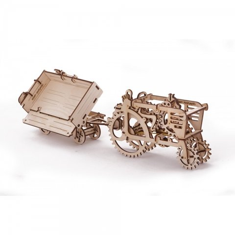 Механический 3D-пазл UGEARS Прицеп Превью 5