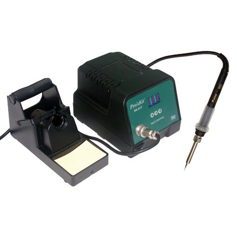 Temperature-Controlled Soldering Station Pro'sKit SS-217  (AC 110V/220V) Preview 1